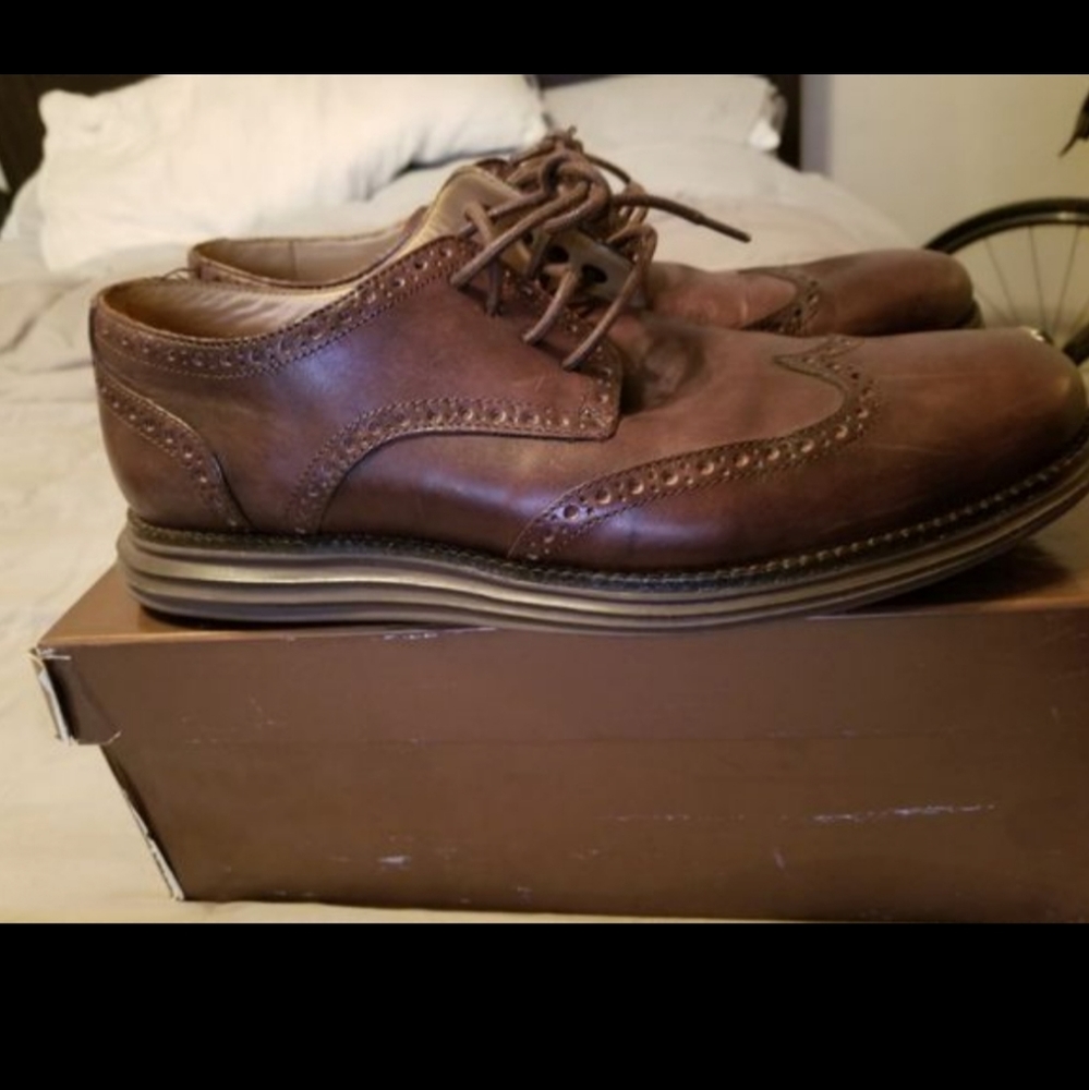 Cole Haan lunargrand wingtip oxford